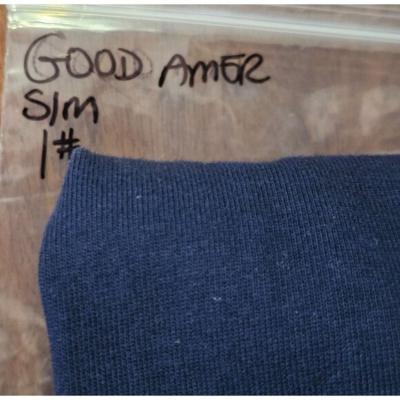 Good American Women’s Rugby Top Navy M Preppy, Quiet Luxury, Streetwear Layers - Picture 12 of 12